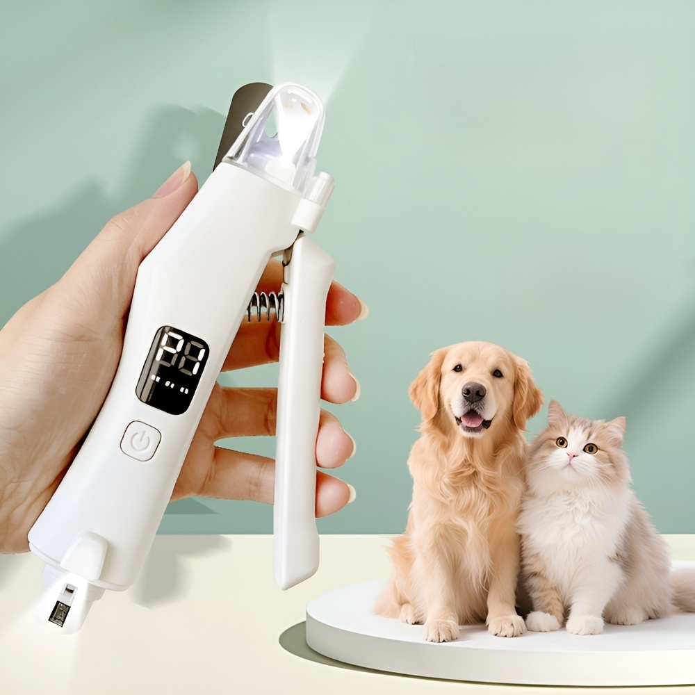 Electric Nail File and Trimmer for Cats and Dogs