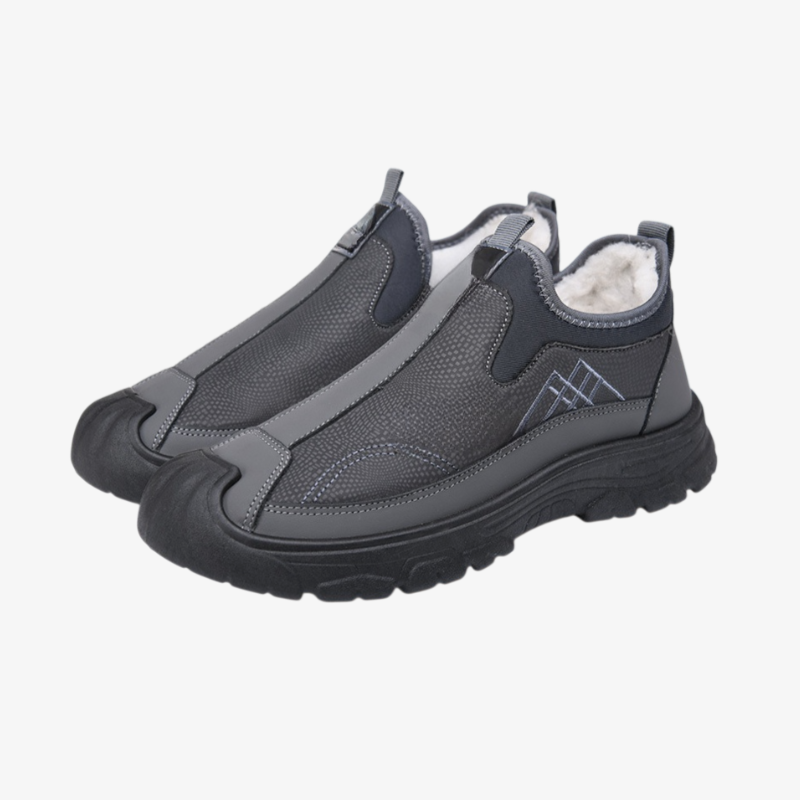 캐주얼 남성 보온부츠 융털 방수 원터치 스노부츠 미끄럼 방지 융털 방수 보온부츠