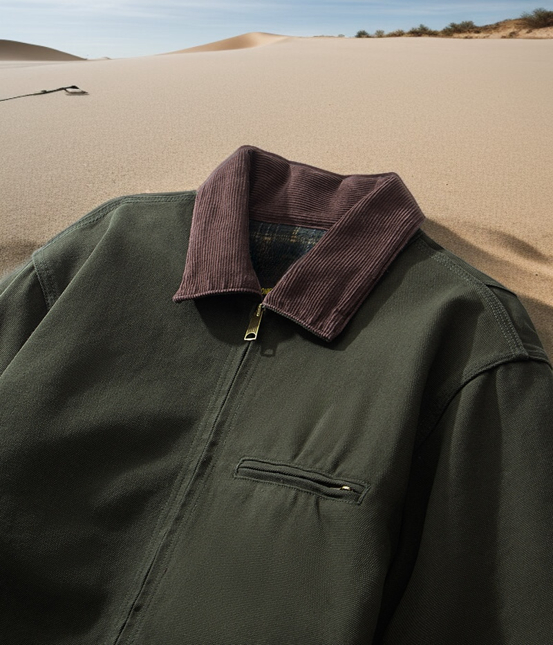 ياقة سترة سميكة مريحة