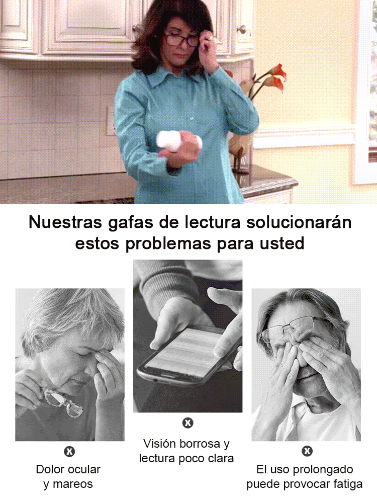 ¡50% de descuento por tiempo limitado! Lentes de lectura alemanes con autoenfoque inteligente