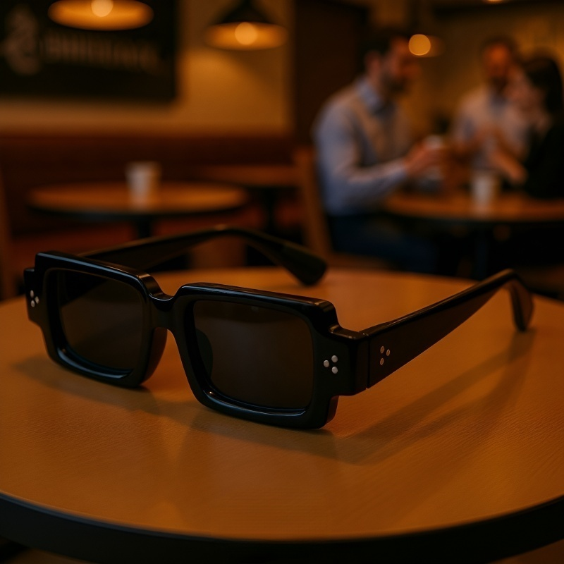 スタイリッシュな男性用サングラス