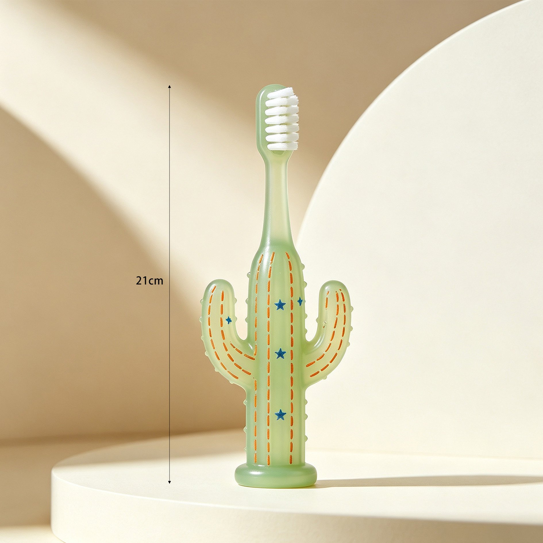 Eco-friendly cactus toothbrush design