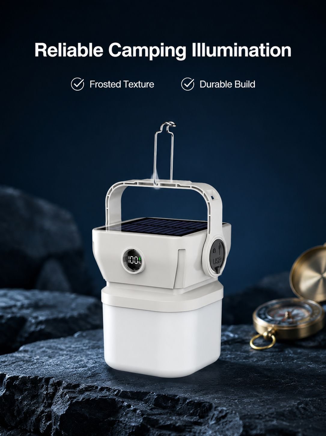 Solar Long-lasting Outdoor Camping Light