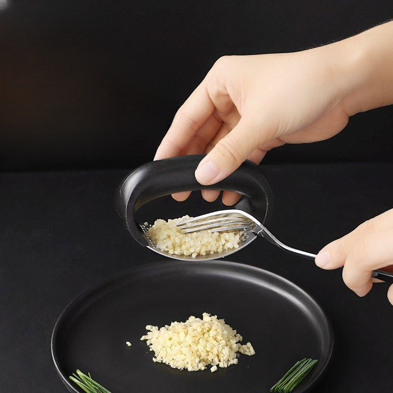 /Garlic press A1V stainless steel garlic press ring garlic press household garlic mortar small