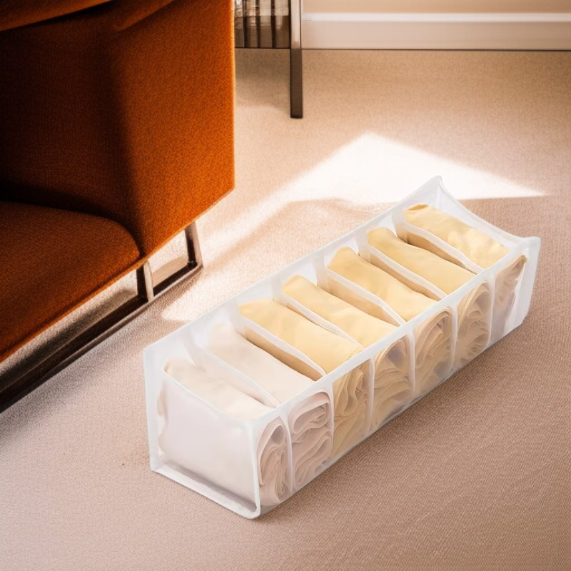 Caja organizadora de cajones para ropa interior, calcetines y ropa