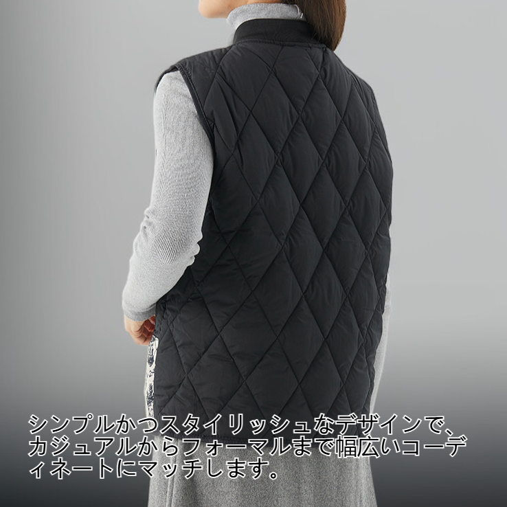 女性用コットンベスト正面画像