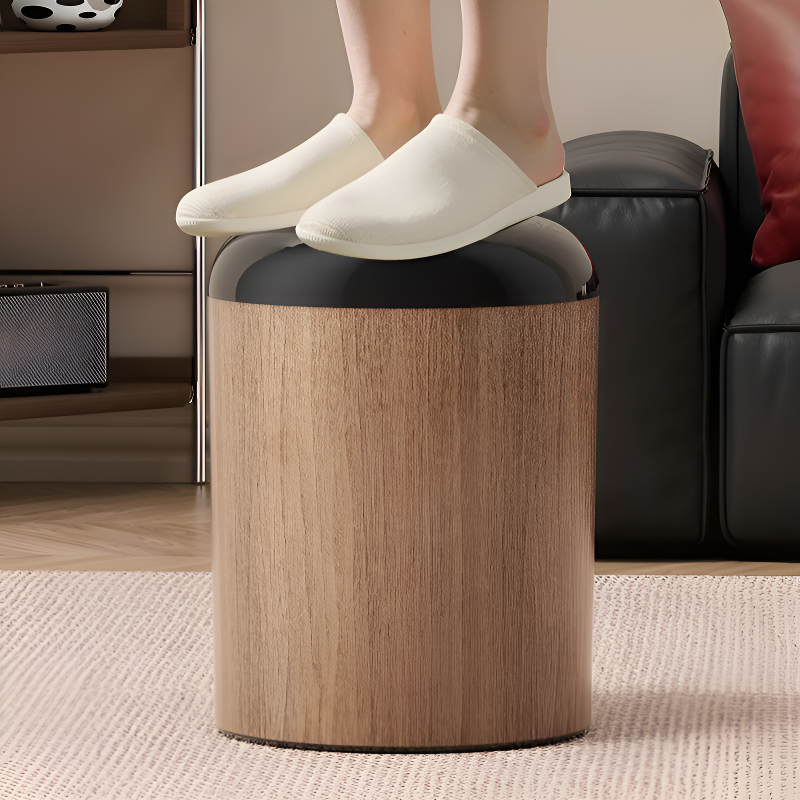 Poubelle de tri sélectif écologique multifonction avec rangement pour outils de nettoyage