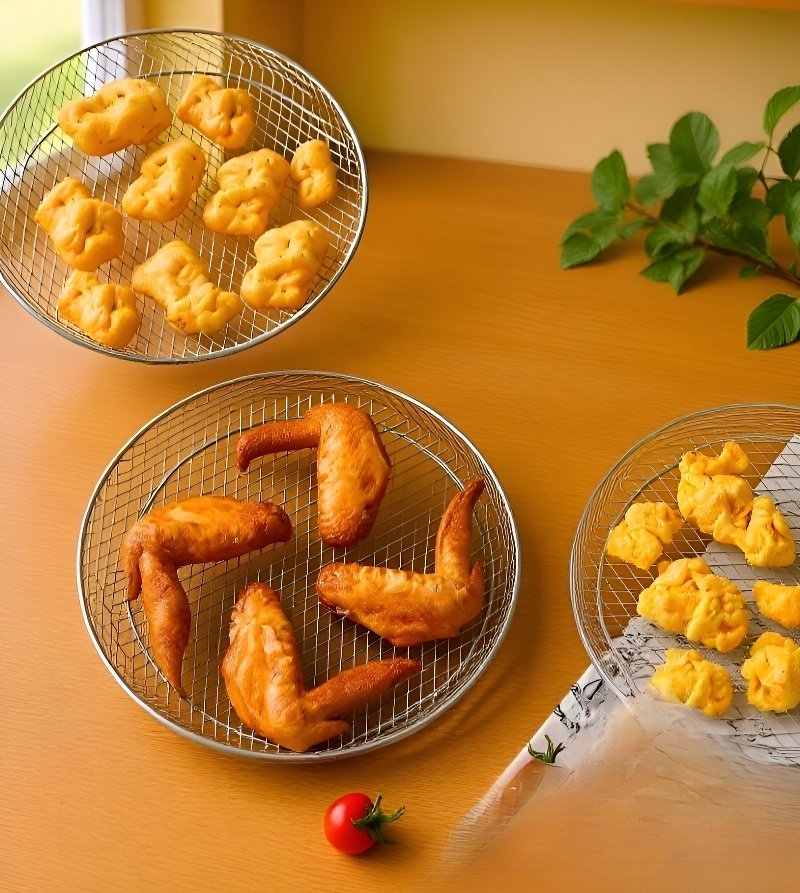 耐久性抜群のステンレス製バスケット