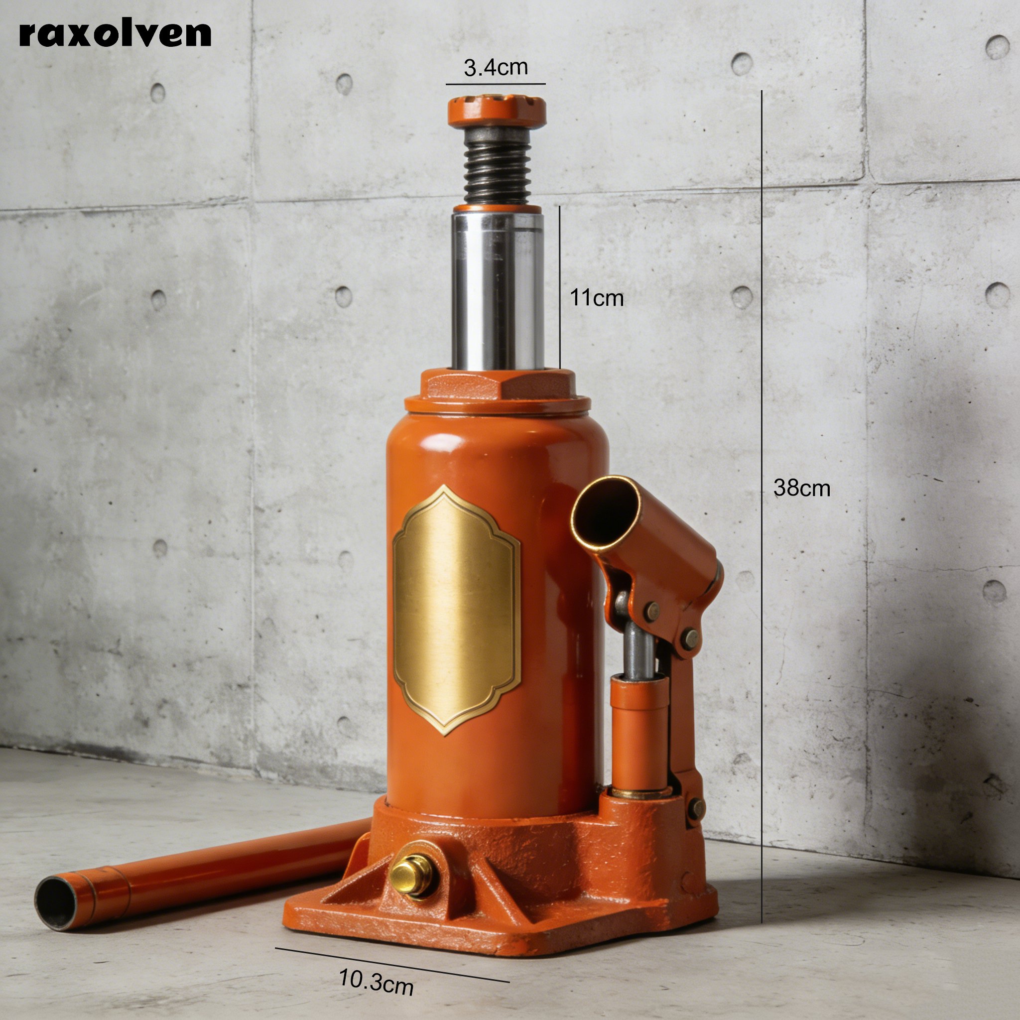 โครงสร้างแม่แรงไฮดรอลิกแข็งแรง