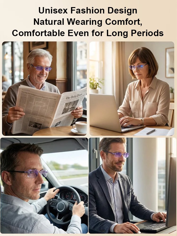 Photochromic Anti-Blue Light Reading Glasses
