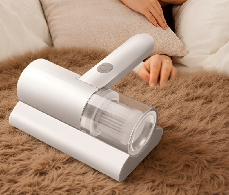 ダニ退治の神器を使う家庭の様子