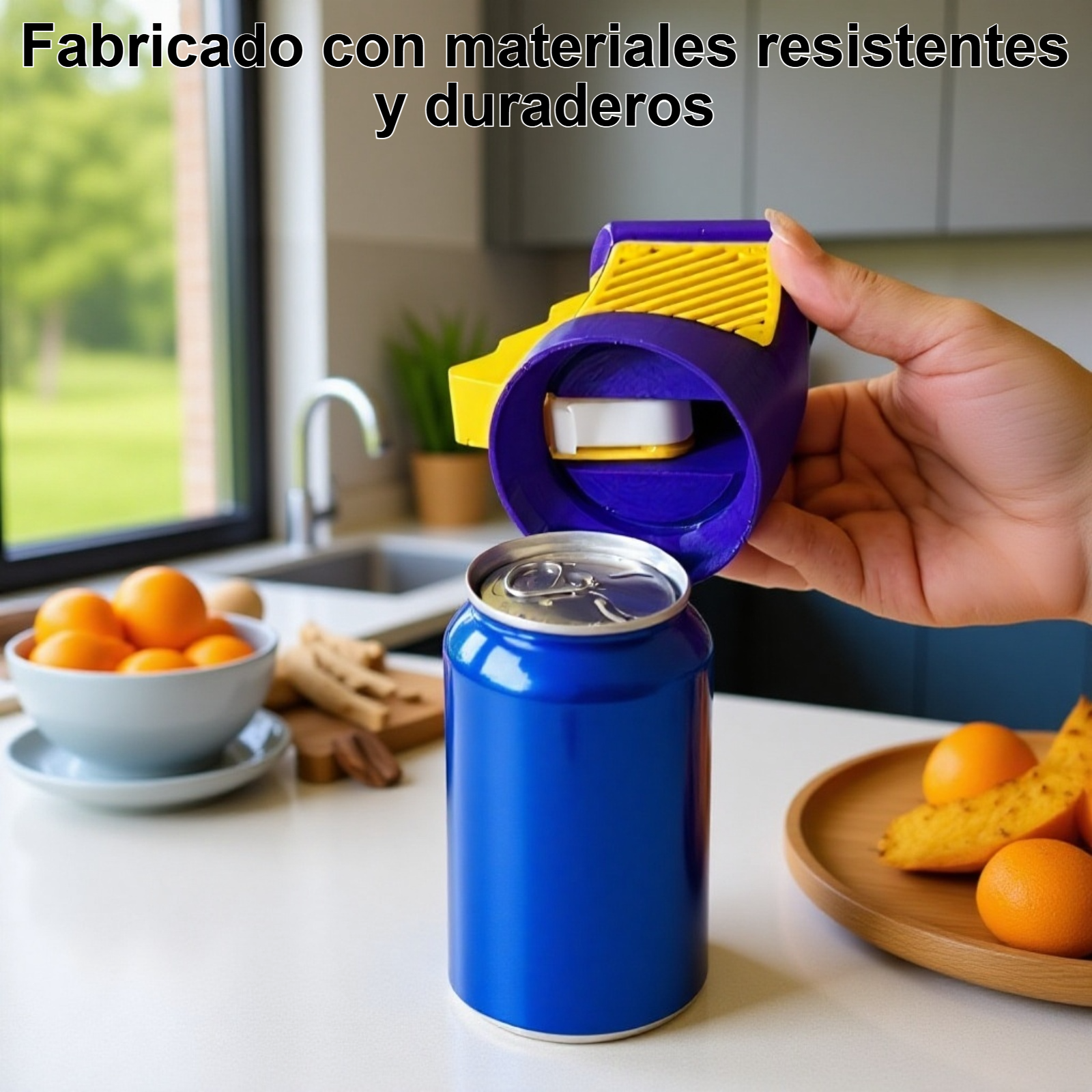 Abridor de latas y botellas de bebidas