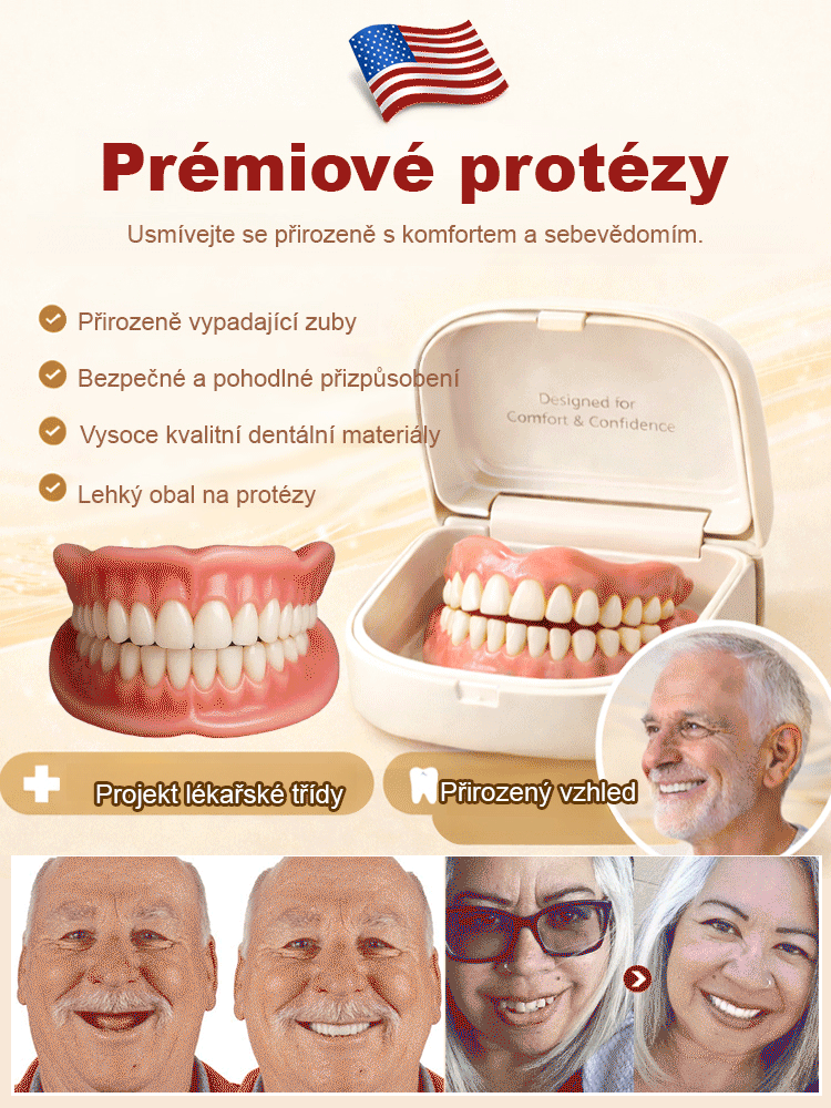 Přenosná stomatologická sada – získejte zpět svůj úsměv díky protéze
