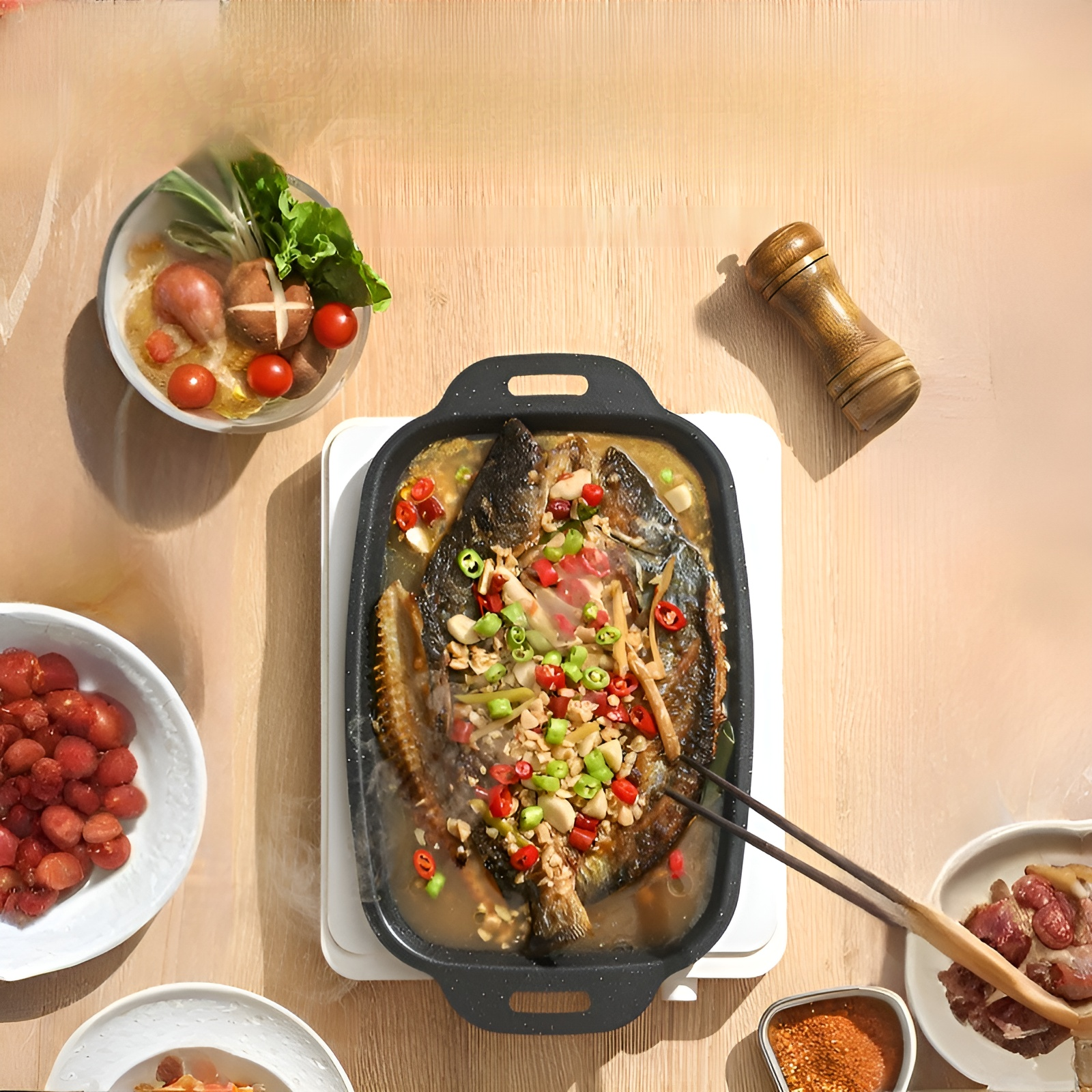  Parrilla portátil para barbacoa al aire libre