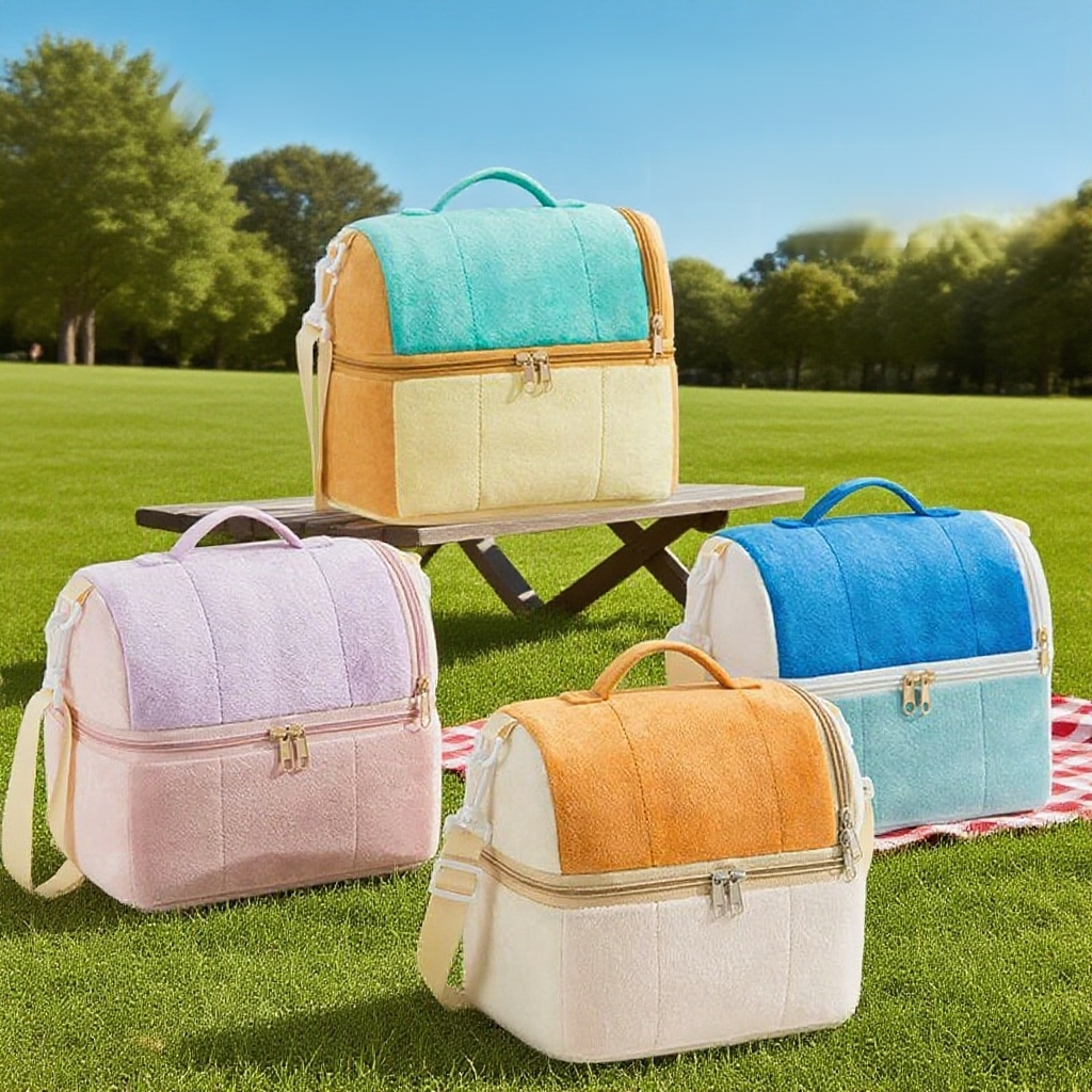 Doppelschichtige verdickte isolierte Handtasche