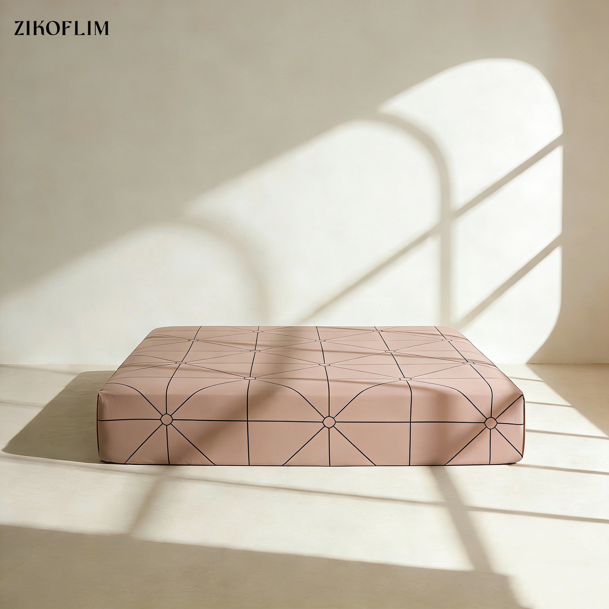 防滑床笠貼合床墊展示