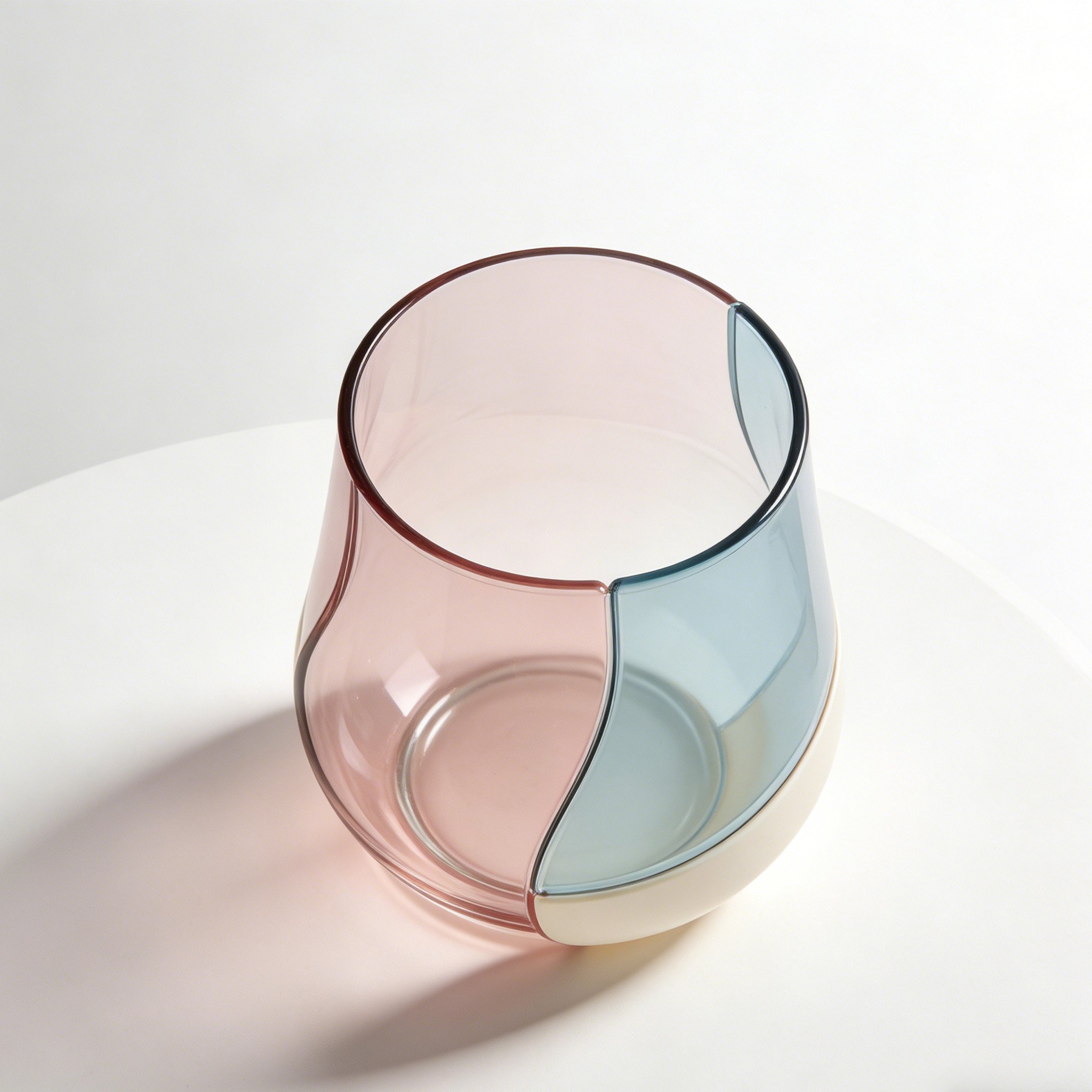 Household Glass Water Cups, Set of 4