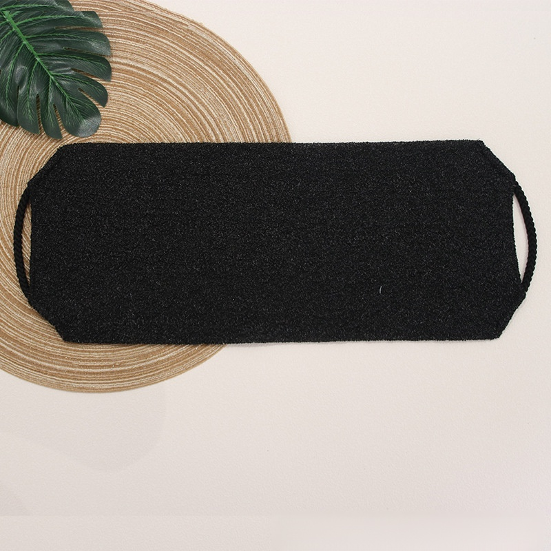Serviette exfoliante épaissie pour nettoyer le dos