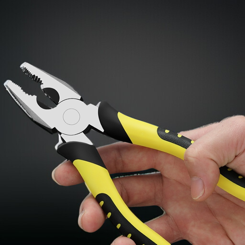 Laborsaving steel wire pliers industrial grade diagonal electrician pliers