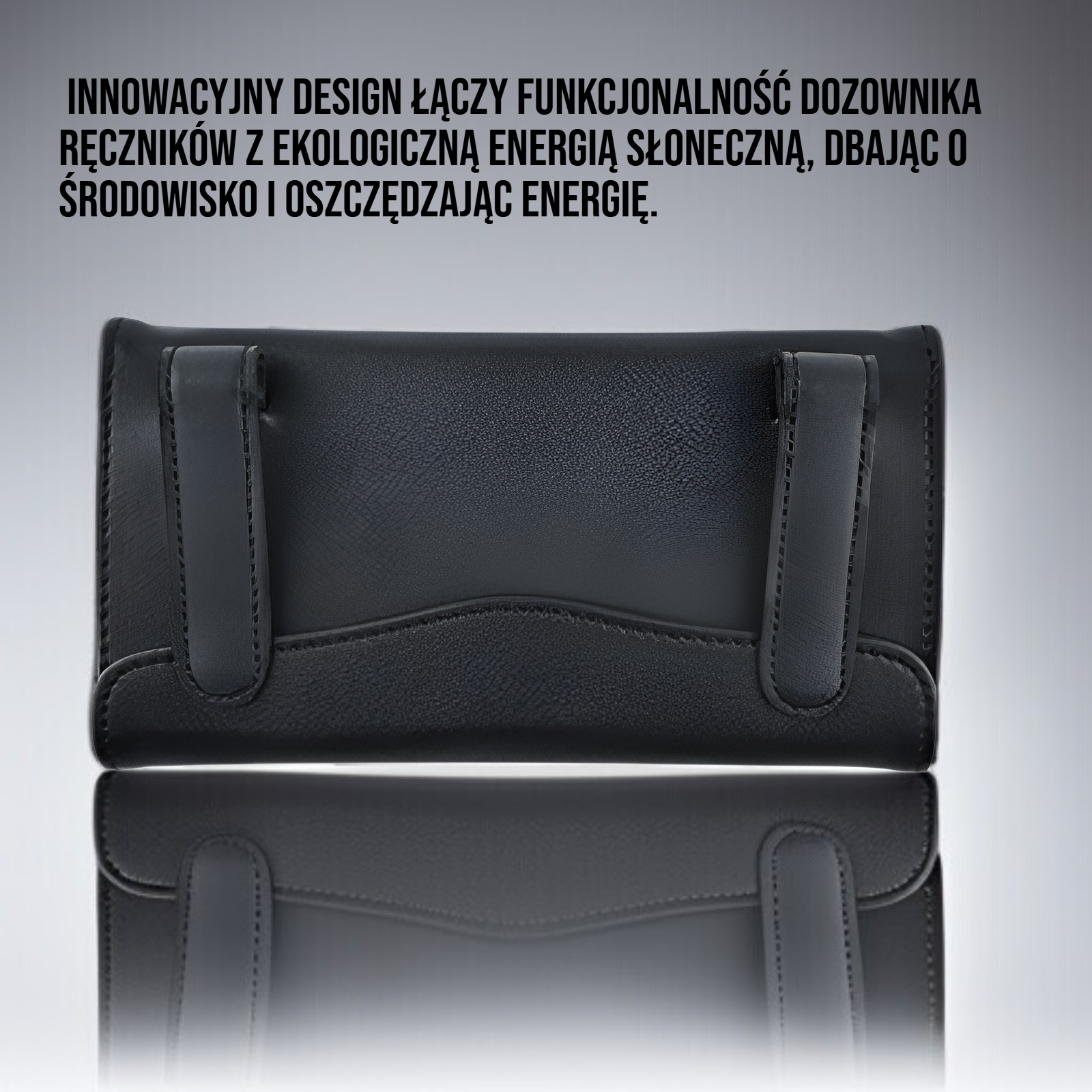 Skrzynka papierowa do ręczników z panelami słonecznymi w samochodzie