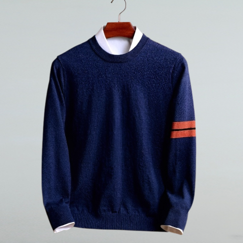 メンズクルーネックセーター