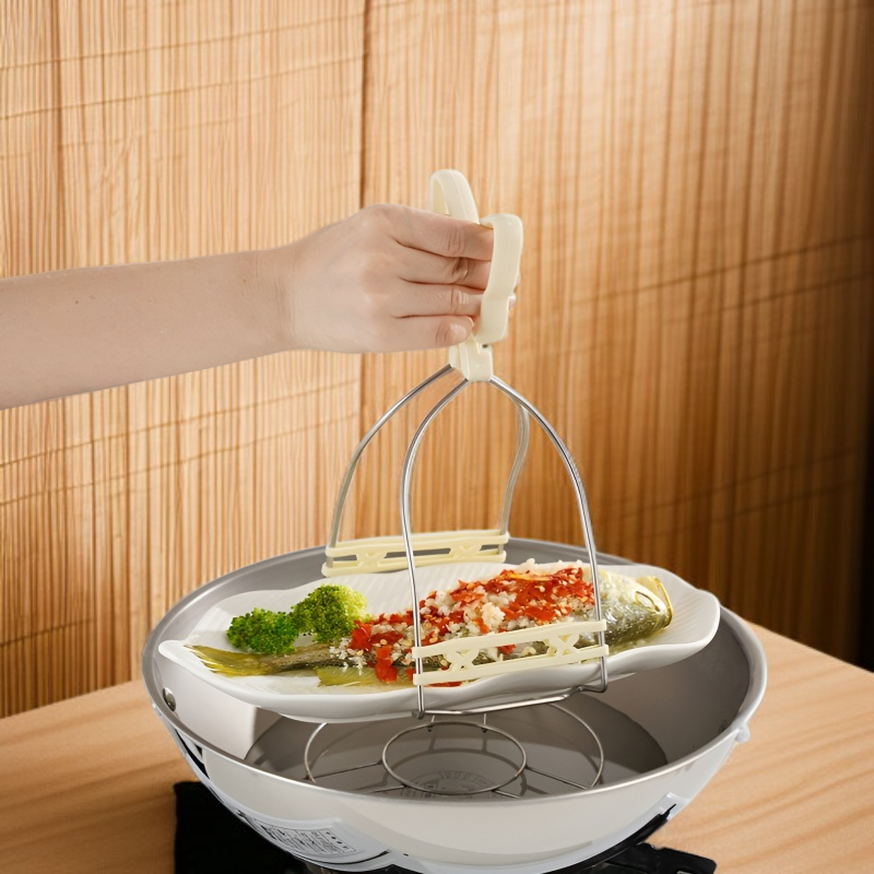 Extended and thickened 304 stainless steel anti-scalding clip