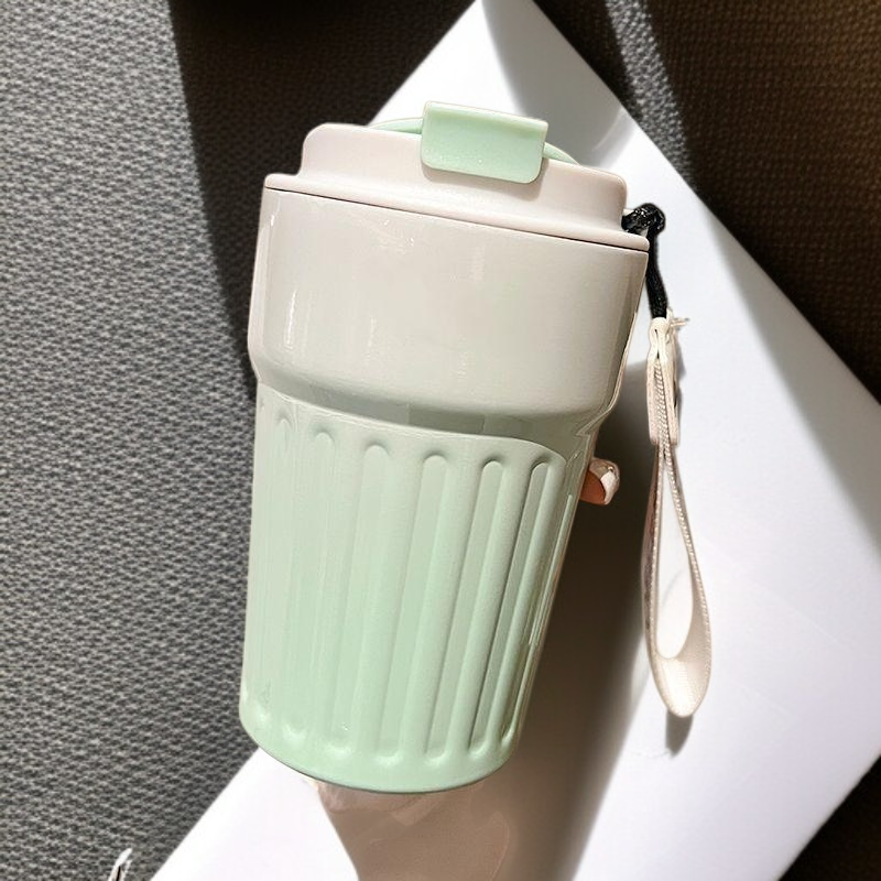 漸變色保溫杯女生專用