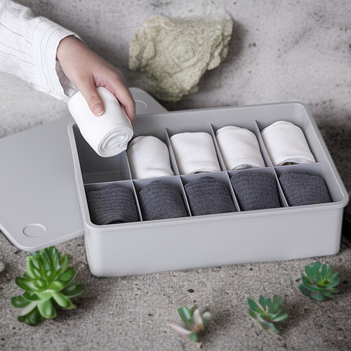 학생 기숙사 필수 멀티 수납함 속옷 수납함 잡동사니 수납함 메이크업  굿즈