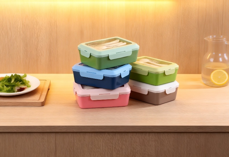 Easy to clean compartmentalized food container