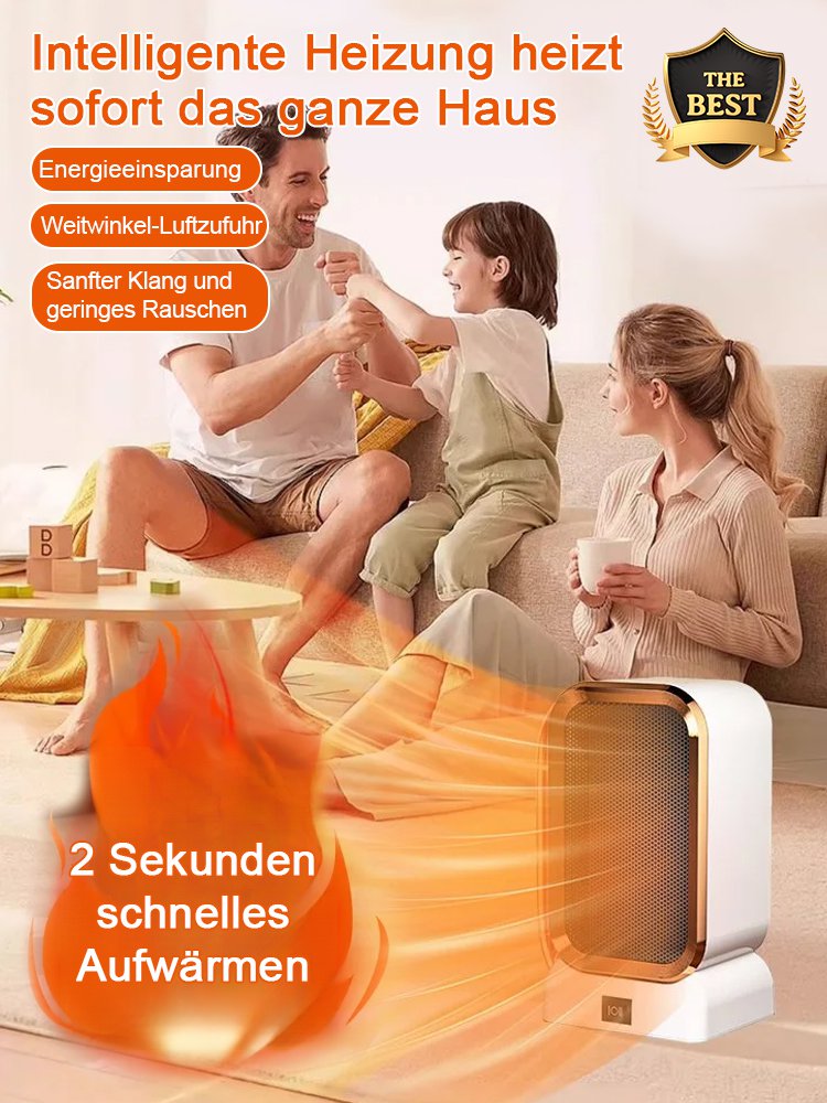 Intelligente Heizung heizt sofort das ganze Haus