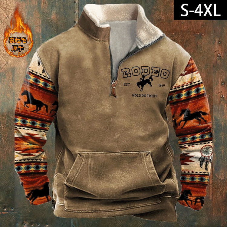 ラムウール秋冬新作ハーフジッププルオーバー