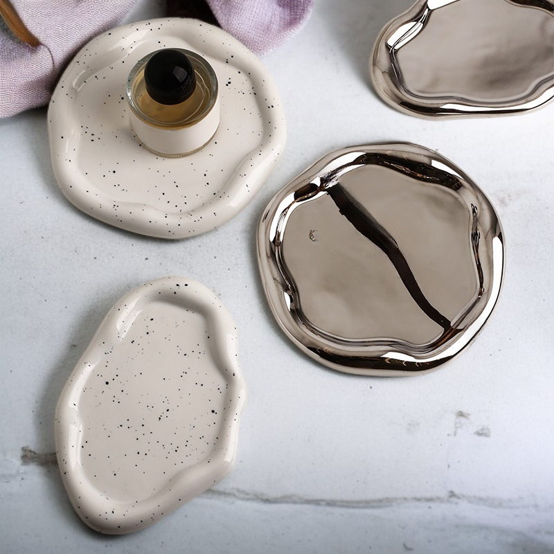 Luxury Ceramic Snack Plate