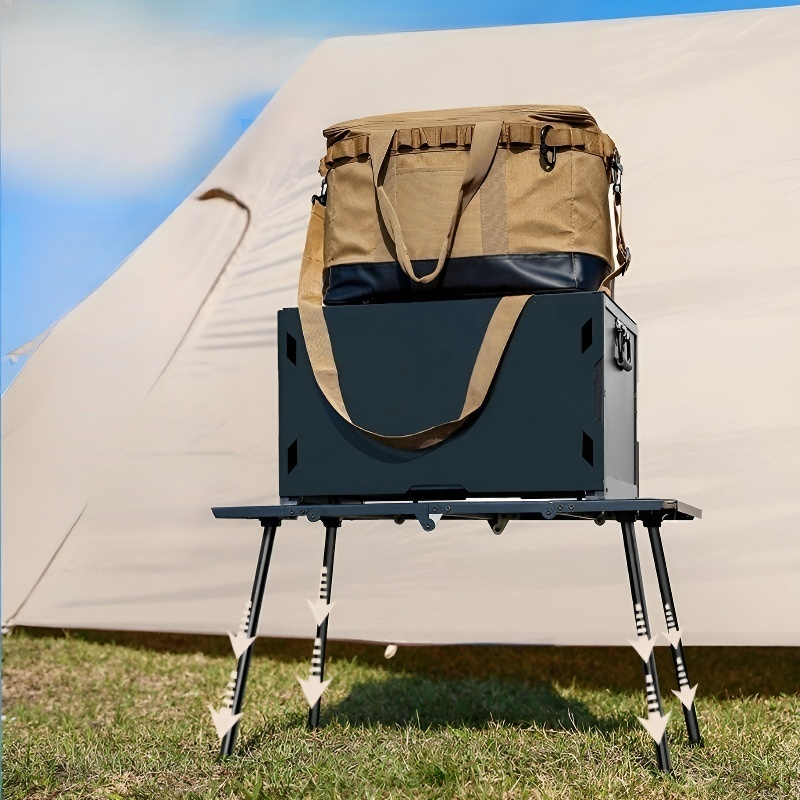 야외용 휴대용 알루미늄 합금 접이식 테이블