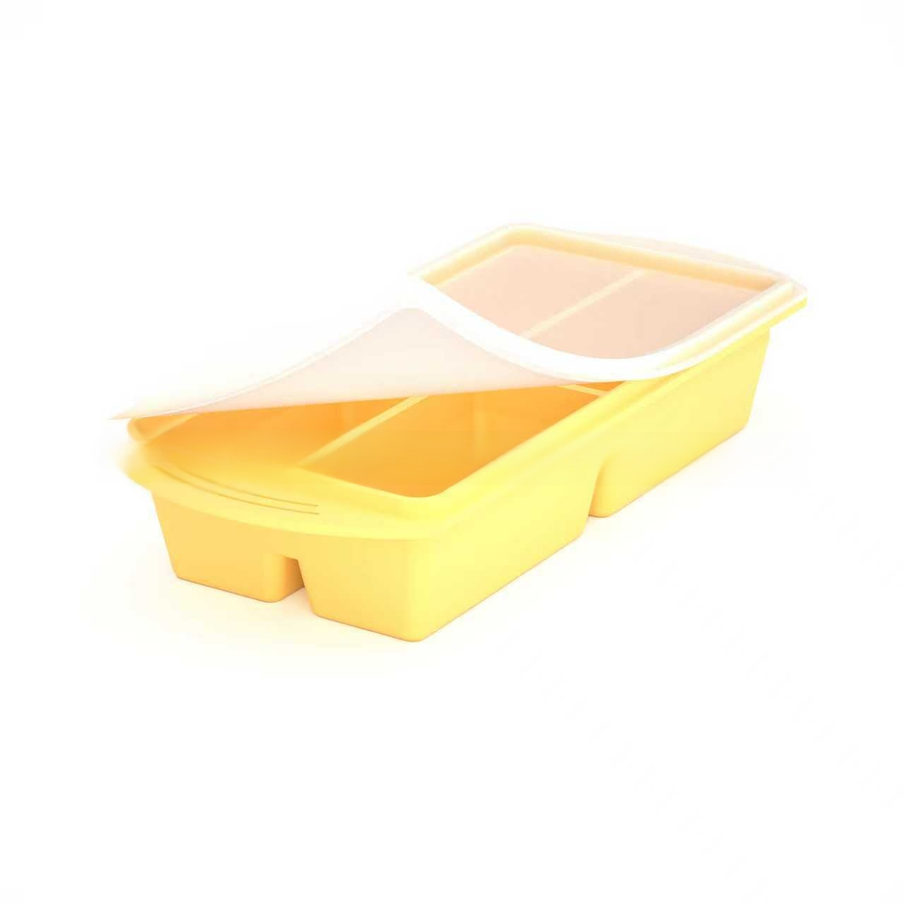 Household 4-Grid Ice Cube Tray with Lid