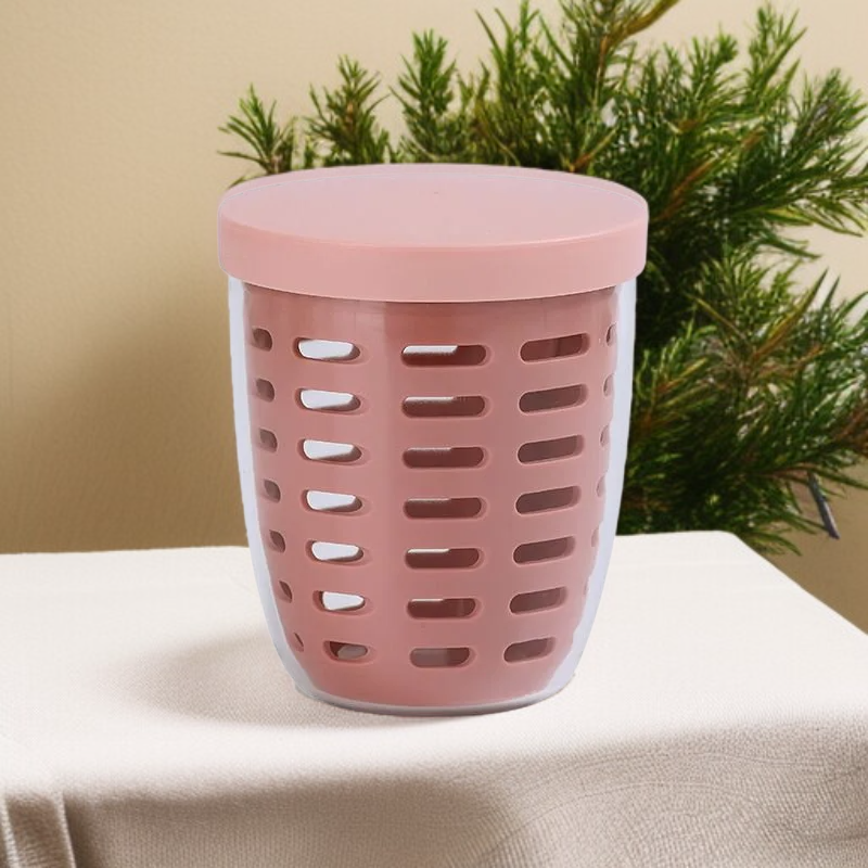 대용량 휴대용 밀폐 샐러드통 물빠짐 과일컵 피크닉 수납함 플라스틱