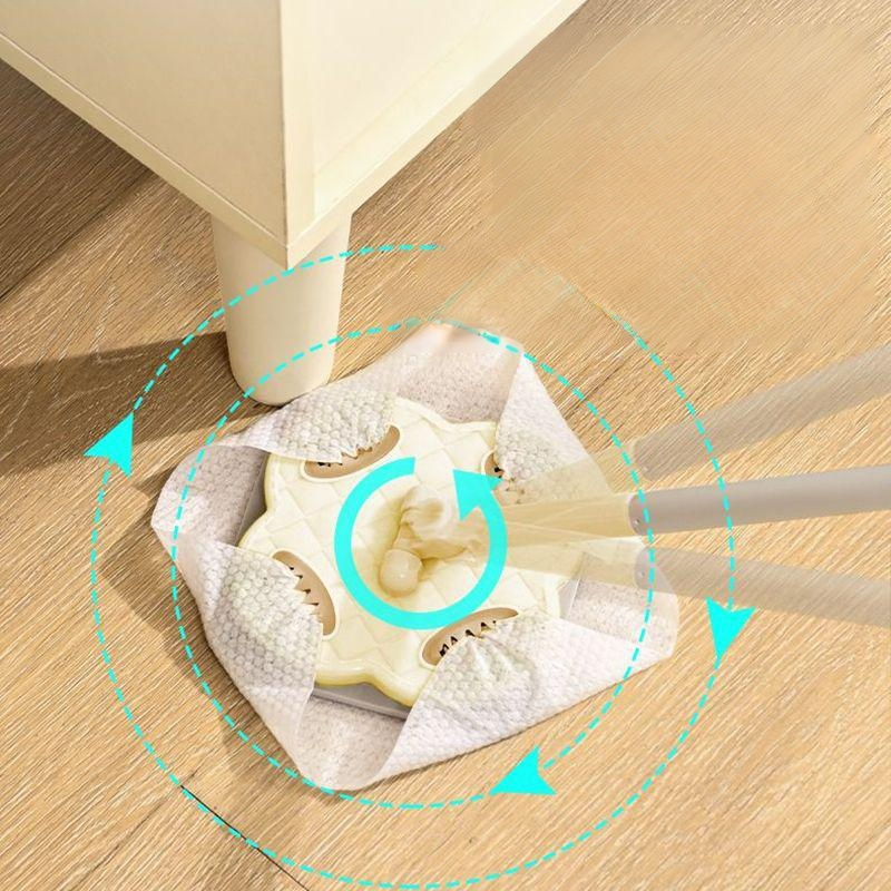 ほこり除去ペーパーフラットモップ