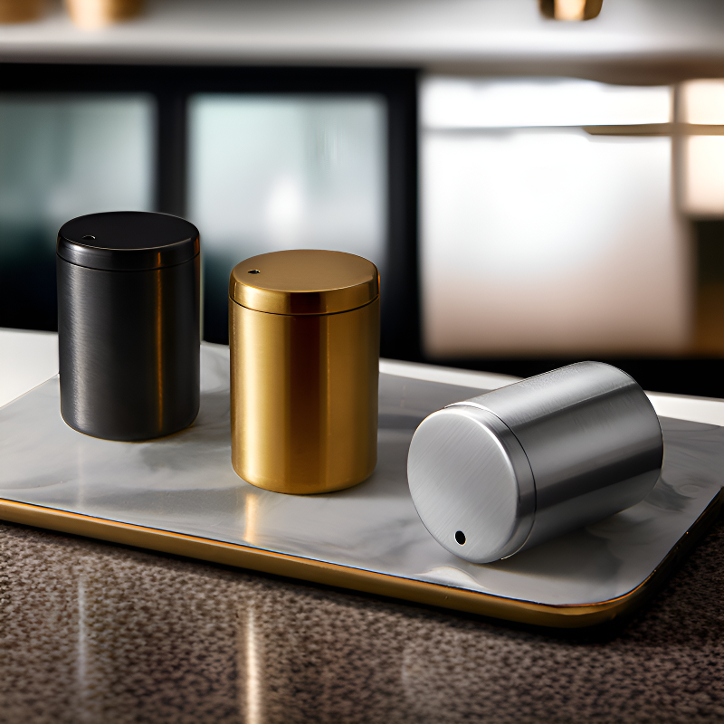 Stainless steel toothpick holder