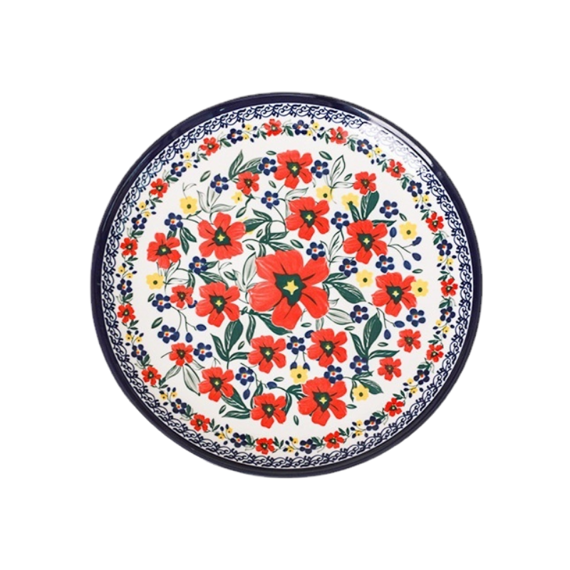 下絵付けディナープレート