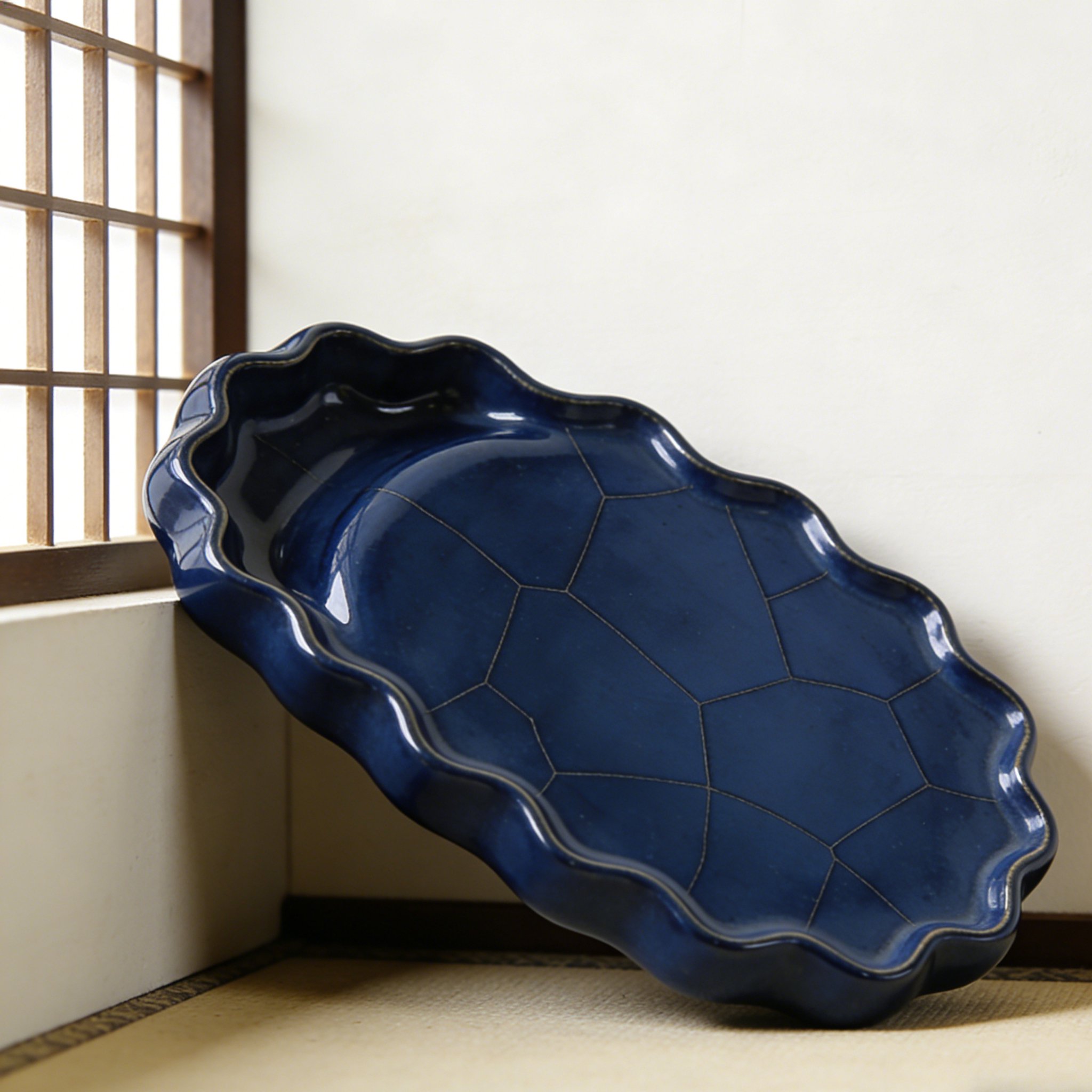 手作り天然石硯台