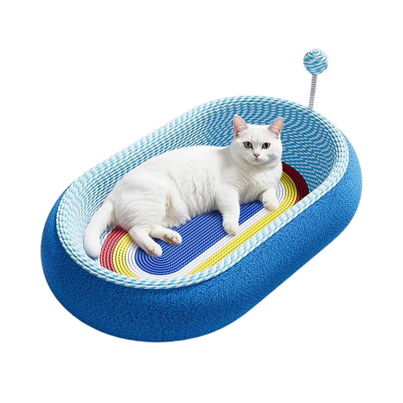Cat Multi-Purpose Scratching Bed Set