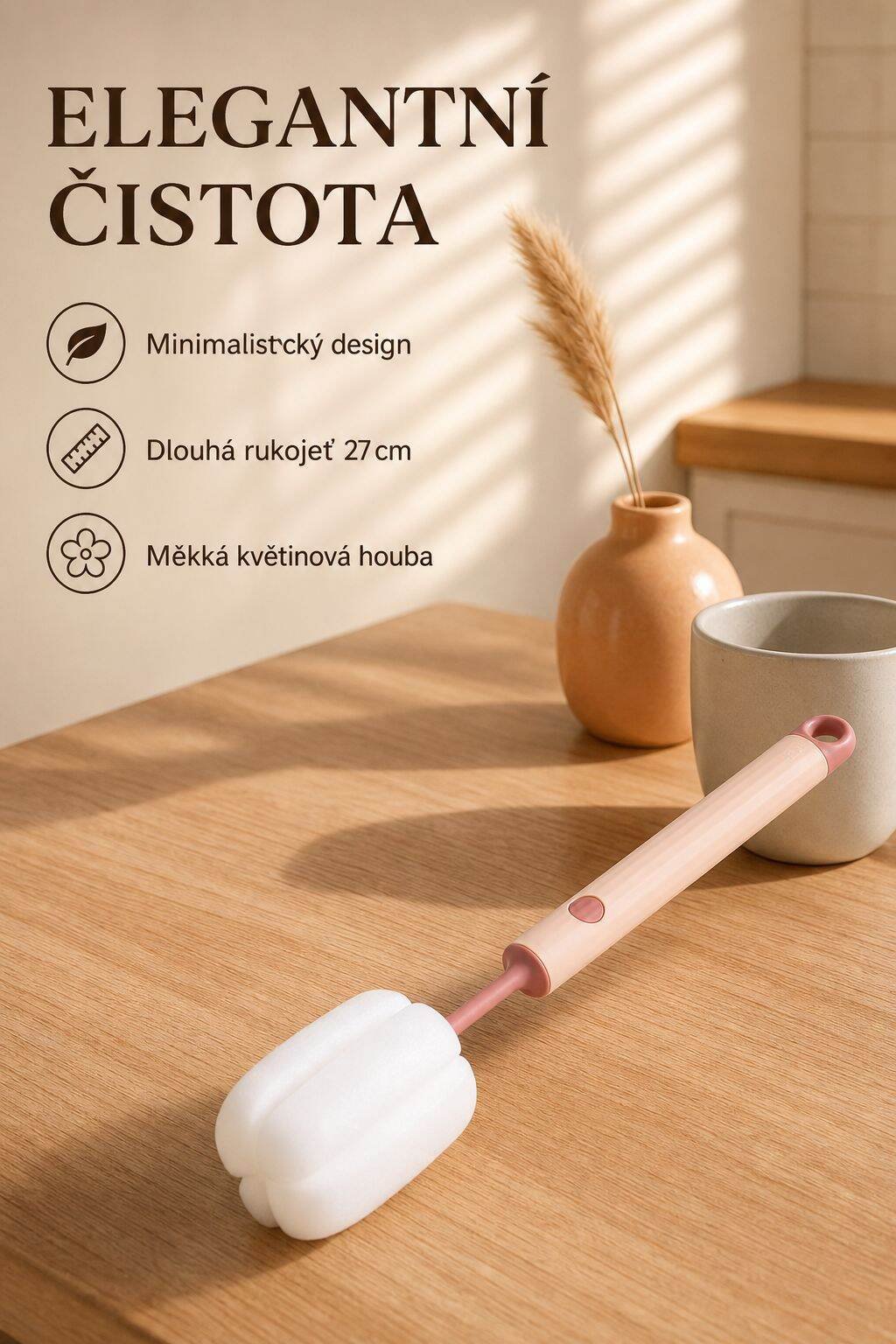 Domácí multifunkční čisticí houbička