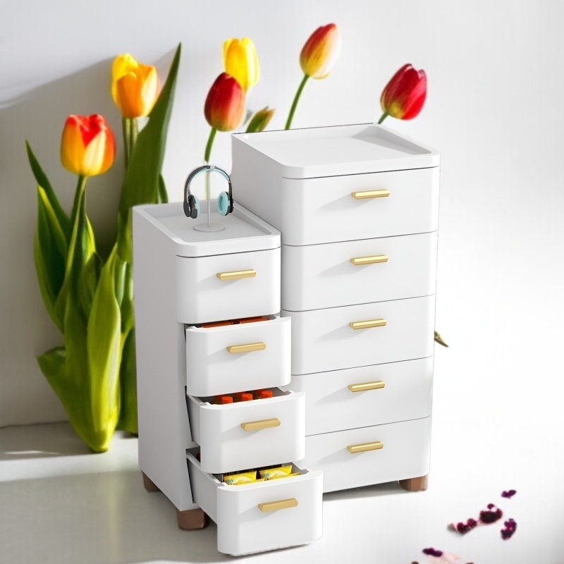 서랍장 서랍 정리함 침실 협탁 서랍형 두꺼운 수납장 사물함 가정용 틈새 서랍형 수납장 거실 수납장 두꺼운 수납장 가정용 틈새 서랍형 수납장 침대 머리맡 수납장 침실 두꺼운 수납장