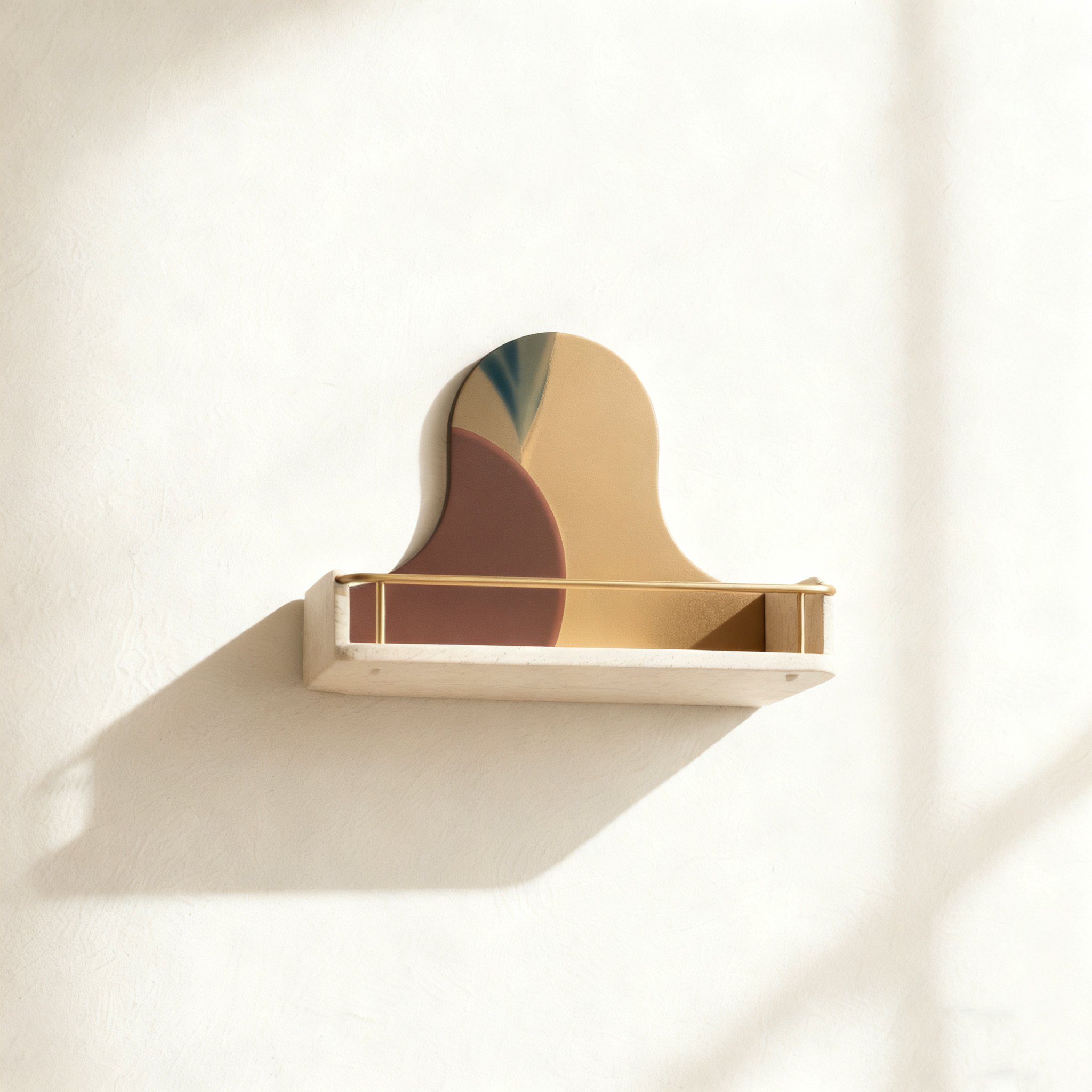 壁掛けバスルームオーガナイザー4個セット全体イメージ