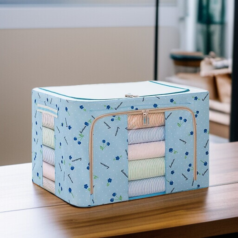 가정용 수납함 접이식 백납장 의류 정리함 이불 수납함 가정용 옷장 수납