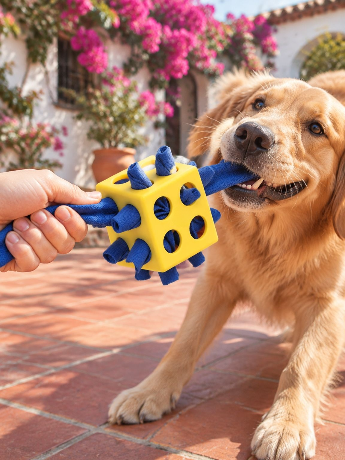 Juguete resistente e inteligente para perros, ideal para masticar