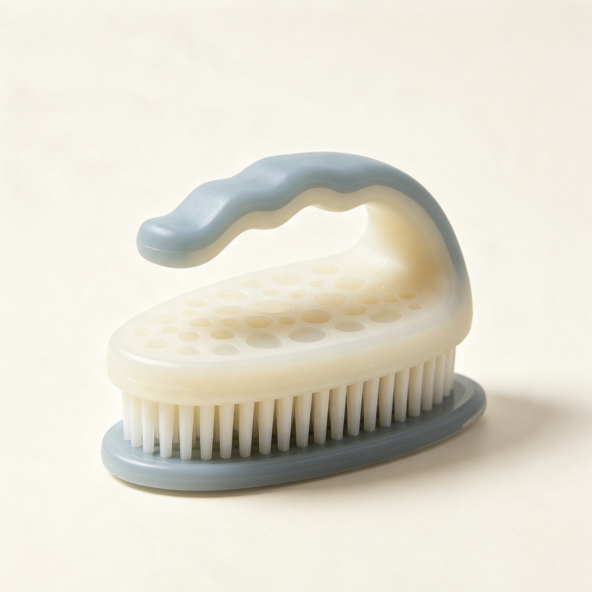 Curved Handle Cleaning Brush for Kitchen Surfaces