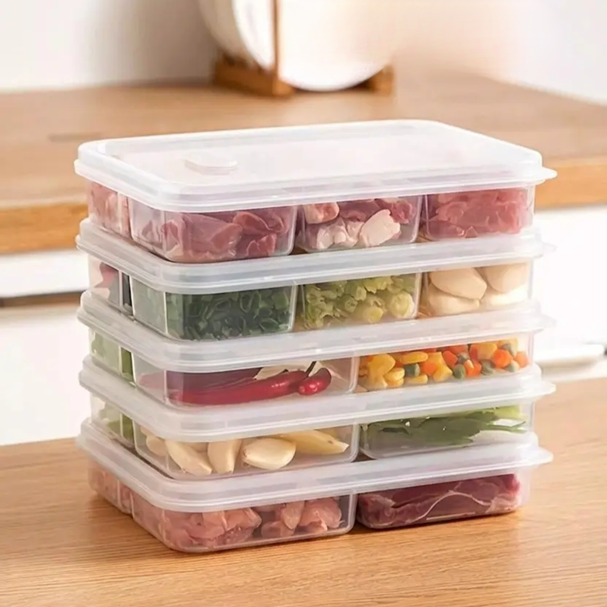 冰箱專用凍肉分格儲存盒