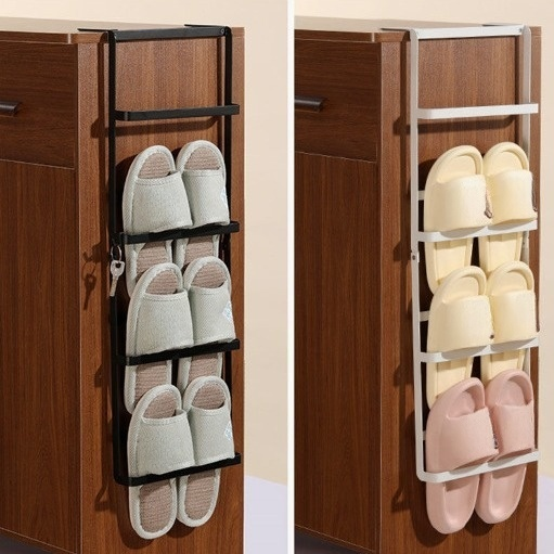 多功能鞋櫃側邊拖鞋收納架