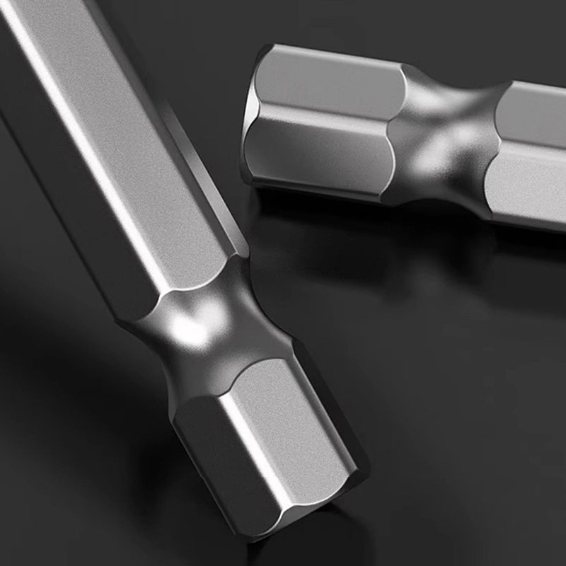 Hexagonal shank eccentric drill, extended ceramic glass drill bit