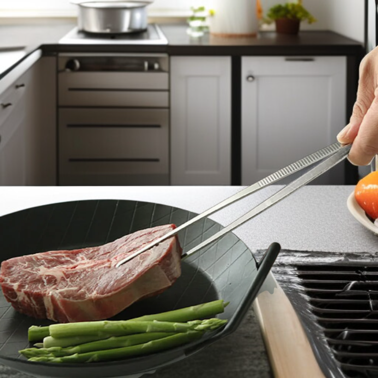 최고 품질의 스테인리스 강 그릴 집게 바비큐 필수 도구